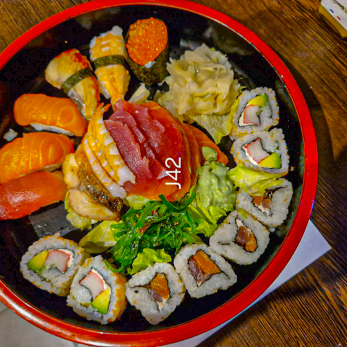 Sushi combination